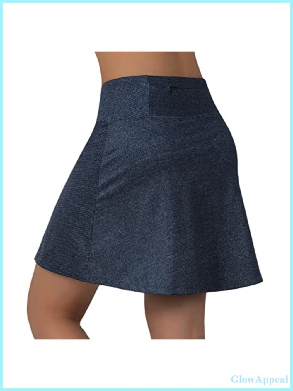 Women's Golf Skort with Pockets Athletic Tennis Skirt High Waist 2-in-1